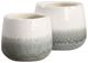 Uttermost® Nimbus 2-Piece Aged White Vases Set-0