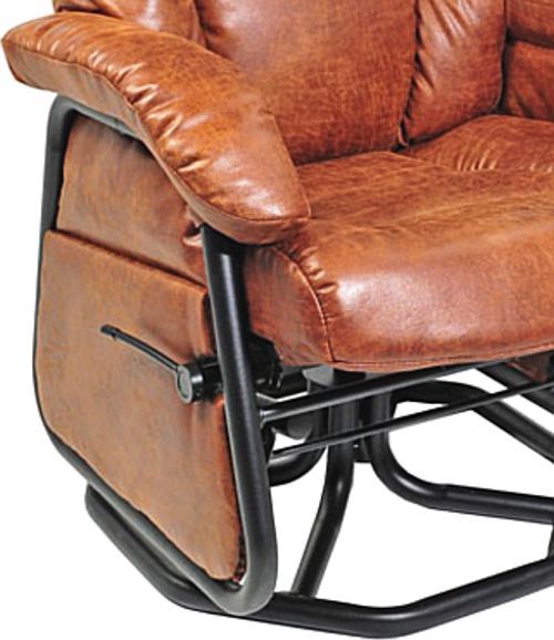 PEL International PEL 02 Series Brown Manual Recliner-1