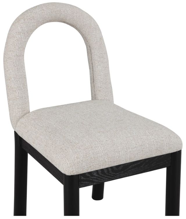 Meridian Furniture Conrad Beige/Black Upholstered Dining Chair-4