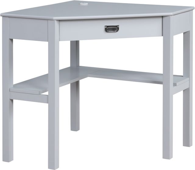 Linon Peggy Gray Corner Desk-0