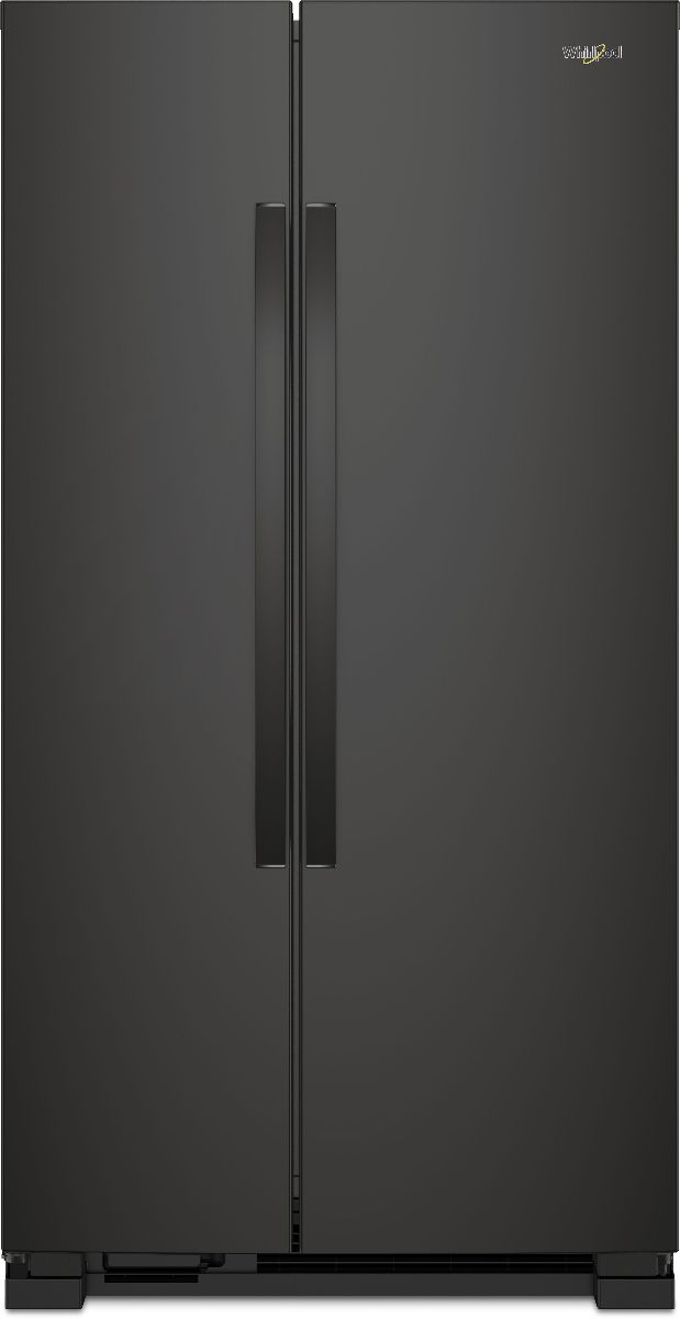 Whirlpool® 21.7 Cu. Ft. Black Side-By-Side Refrigerator-0