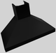 Vent-A-Hood® 48" Black Wall Mounted Range Hood-4