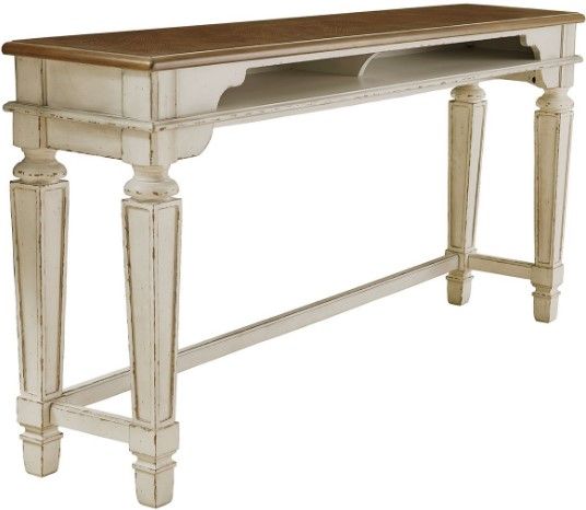 Signature Design by Ashley® Realyn 5-Piece Two-Tone Counter Height Dining Table Set-1