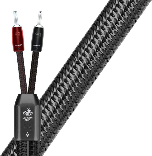 AudioQuest® Dragon BASS Black 9 ft Speaker Cable