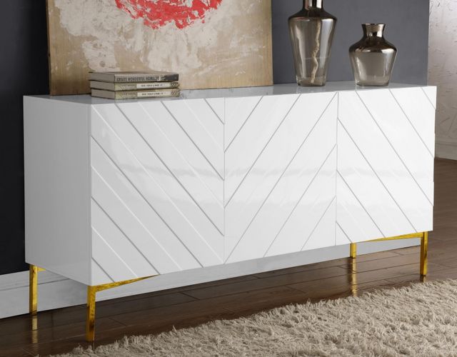 Meridian Furniture Collette White Sideboard-2
