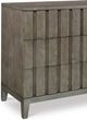 Century® Casa Bella Louvered Timber Grey Drawer Chest-2