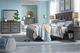 aspenhome® Caraway Aged Slate King Panel Bed-1
