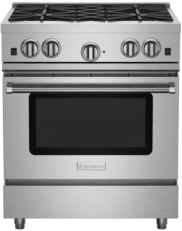 BlueStar® Culinary RCS Series 30" Stainless Steel Freestanding Liquid Propane Gas Range