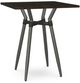 Amisco Customizable Link Solid Birch 42" Square Bar Table-0