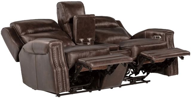 Parker House® Hensley Smooth Espresso Power Reclining Loveseat-2
