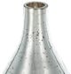 A & B Home Antique Silver 12" Glass Jar with Lid-4