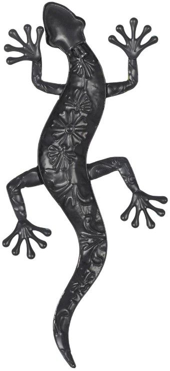 Deco Marche Multi Colored Lizard Wall Decor-1