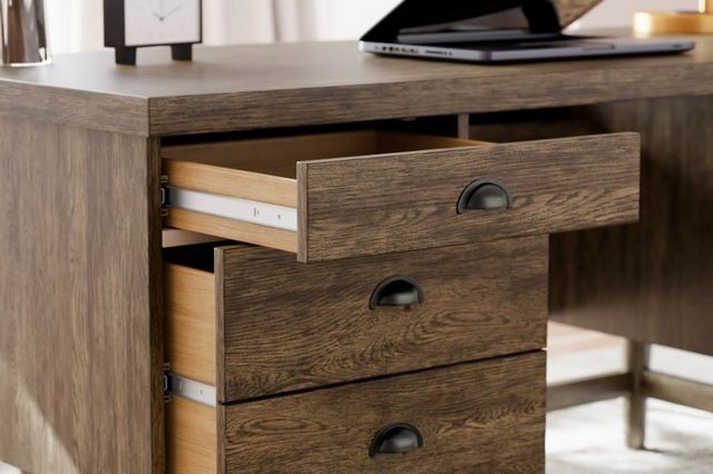 Signature Design by Ashley® Austanny Warm Brown Home Office Desk-6