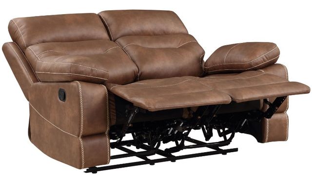 Steve Silver Co. Rudger Chestnut Manual Reclining Loveseat-2