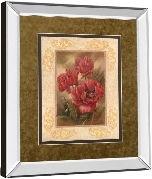 Classy Living Vivian Flasch Daphne’s Poppies Wall Art-3