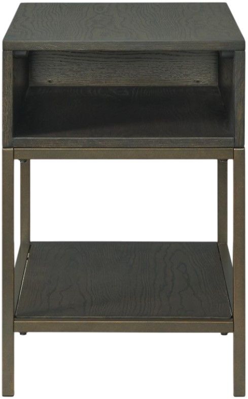 Riverside Furniture Hyde Caviar Chairside Table-2