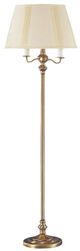 Cal® Lighting & Accessories Antique Bronze/Off-White Floor Lamp-0