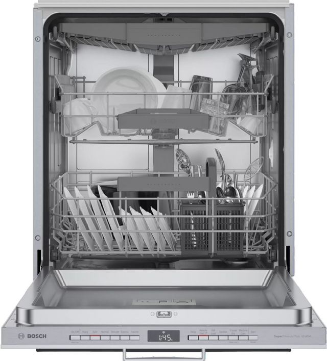 Bosch® 800 Series 24" Custom Panel Built In Dishwasher-3