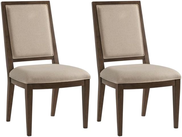 Riverside Furniture Monterey 2-Piece Beige/Mink Upholstered Side Chair Set-0