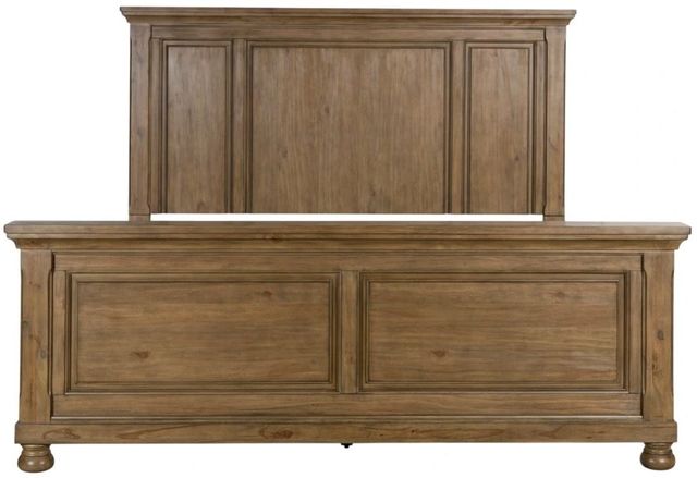 Signature Design by Ashley® Feddinger Medium Brown King Panel Bed-2