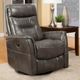 Parker House® Gemini 2-Piece Flint Power Swivel Glider Reclining Chair Set-2