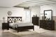 Bernards Nova II Brown King Panel Bed-4