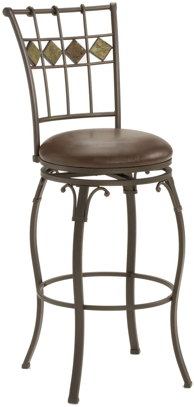 HH2 Home Lakeview Slate Back Swivel Counter Stool-0