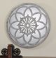 Uttermost® Conselyea Aged Ivory Round Mirror-1