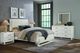 Vaughan-Bassett Lodge & Loft Ivory Cream/Soft White Upholstered King Panel Bed-1