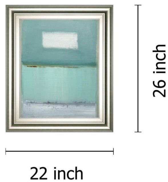 Classy Living Caroline Gold Azure 1 Wall Art-2