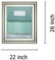 Classy Living Caroline Gold Azure 1 Wall Art-2