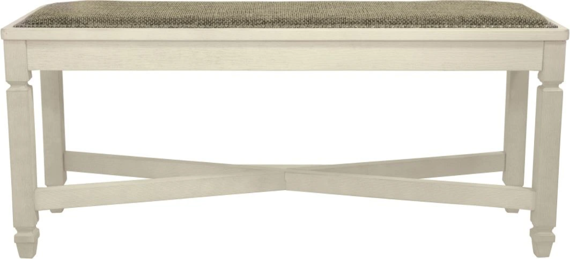 Signature Design by Ashley Bolanburg Extra Large Upholstered Dining Room Bench