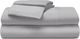 BEDGEAR® Flannel Performance® 4-Piece Light Gray Split King/Split California King Sheet Set-0