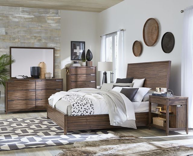 aspenhome® Peyton Cello California King Panel Bed-3