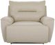 La-Z-Boy® Palmer Oyster Leather Power Reclining Chair and a Half with Headrest and Lumbar-1