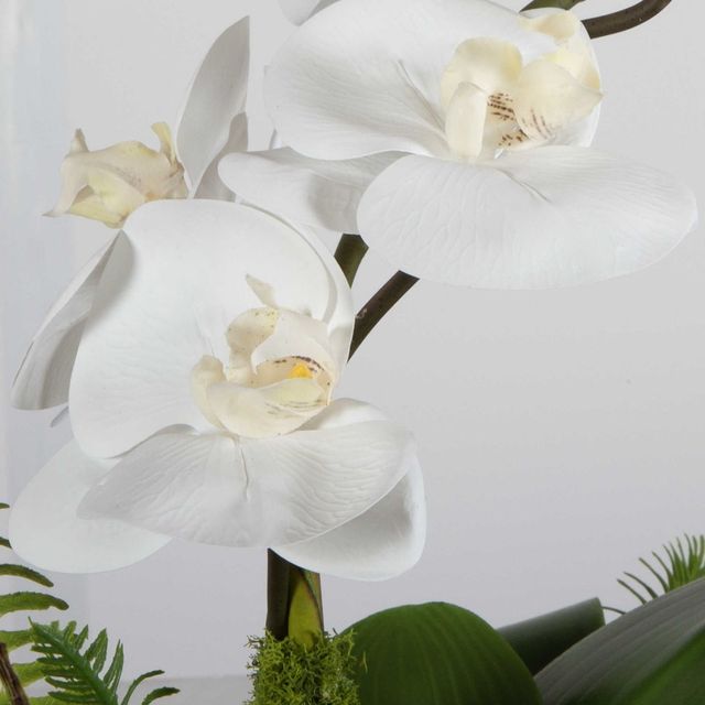 Uttermost® Transcend Antique Brass Orchid Centerpiece-4