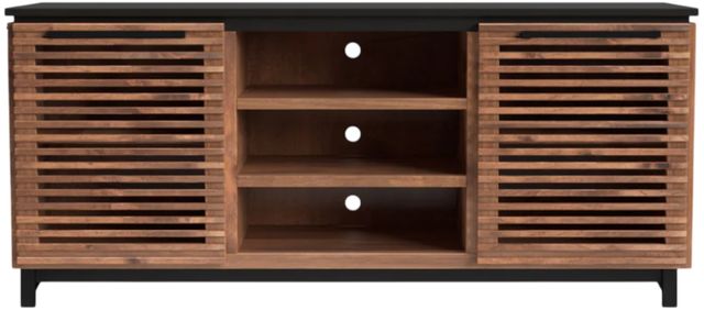 Legends Home Graceland Black/Bourbon 63" Console-3