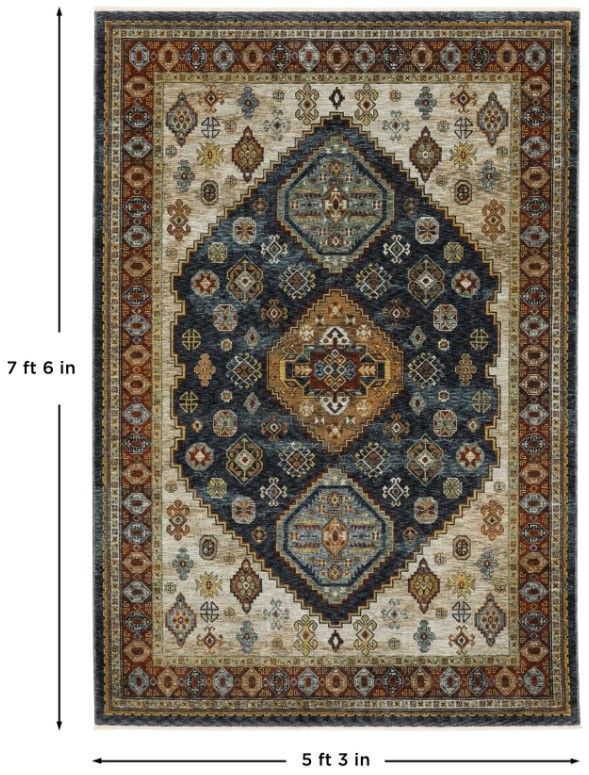 Oriental Weavers™ Aberdeen 5'x8' Style 1 Area Rug-3