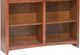 Whittier Wood® Furniture Customizable McKenzie 12-Shelf 48" Bookcase-2