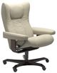 Stressless® by Ekornes® Customizable Wing Medium Home Office Chair-0