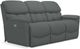 La-Z-Boy® Kipling Grey Power Reclining Sofa with Headrest-1