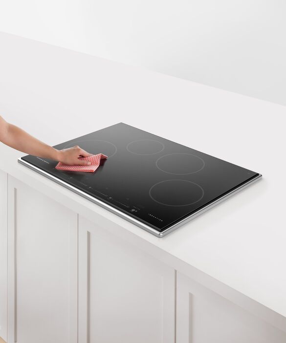 Fisher & Paykel Series 9 Professional 30" Black Glass Induction Cooktop-3