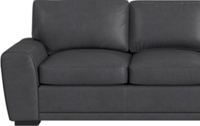 Bassett® Furniture Club Level Clemmons Thunder Gray Sofa-1