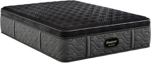 Front view of the Beautyrest Black® Series 1 Pocketed Coil® 14.25" Firm Pillow Top Queen Mattress