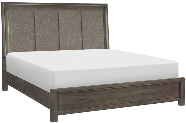 Homelegance® Scarlett Brown Gray Queen Bed-0