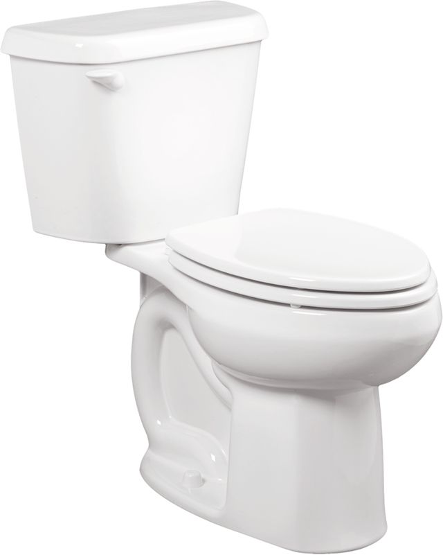 American Standard Colony® White Elongated Toilet-0