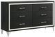 Coaster® Lucia 5-Piece Black/Gray Queen Bedroom Set-3