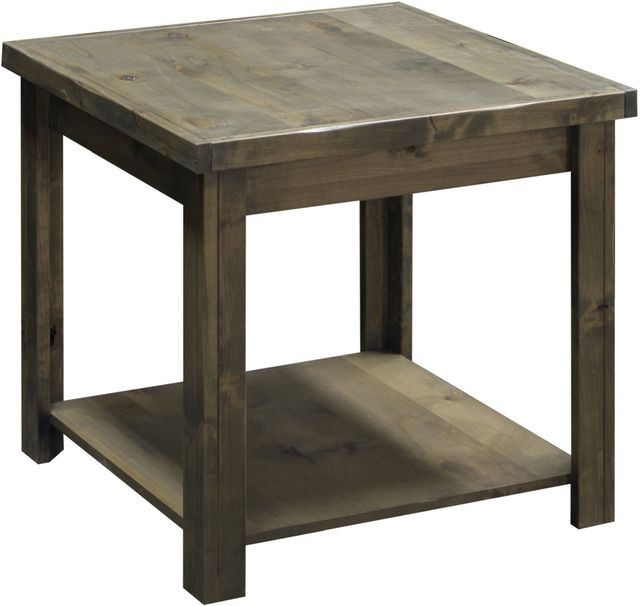 Legends Home Joshua Creek Barnwood End Table-0