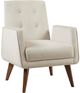 Olliix by INK+IVY Lacey Beige Accent Chair-1