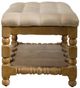 A & B Home Khaki/Light Gray 48" Upholstered Bench-2